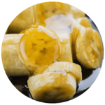 Dried Banana Soaked in Honey
